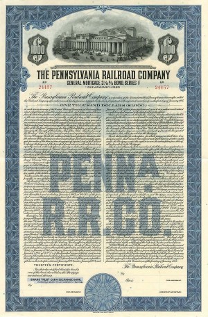 Pennsylvania Railroad Company - Bond